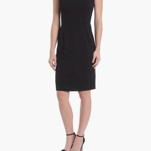 London Times Elegant Black Sleeveless Dress